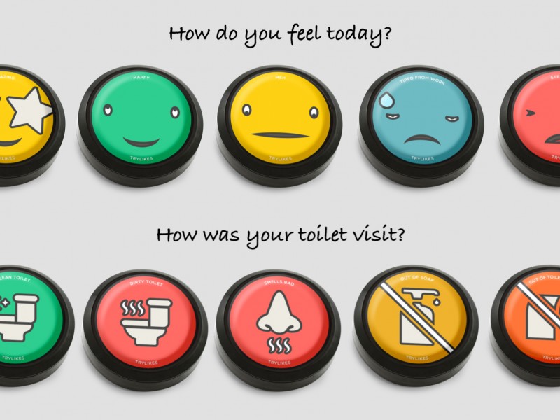 Realtime feedback buttons