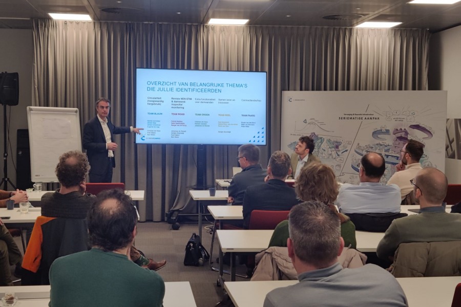 Werksessie leidt tot actieplannen voor de damwandensector
