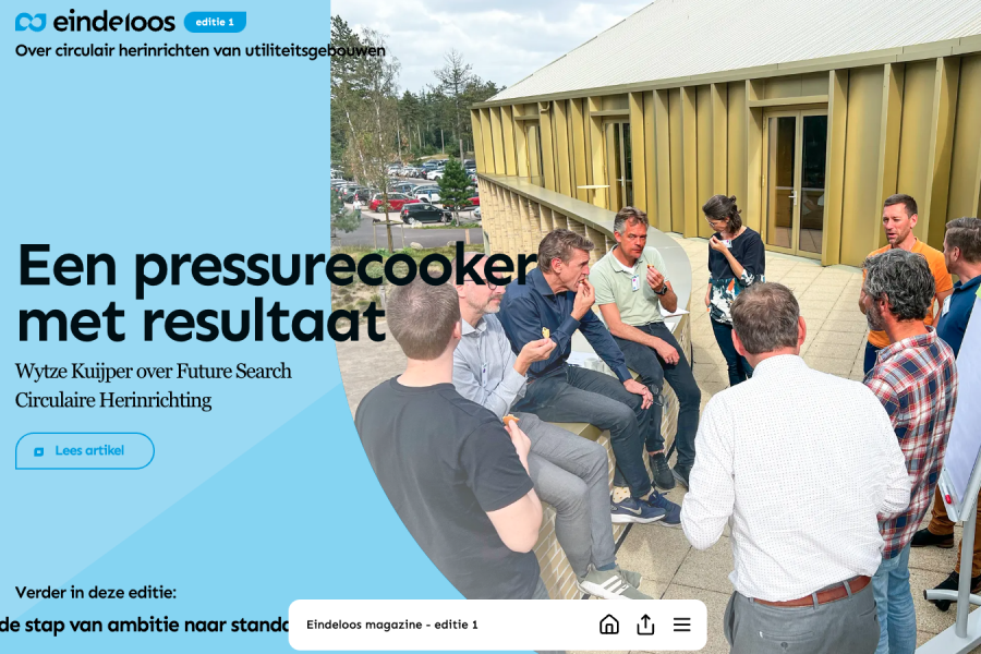 Eindeloos nieuw magazine over circulair hergebruik