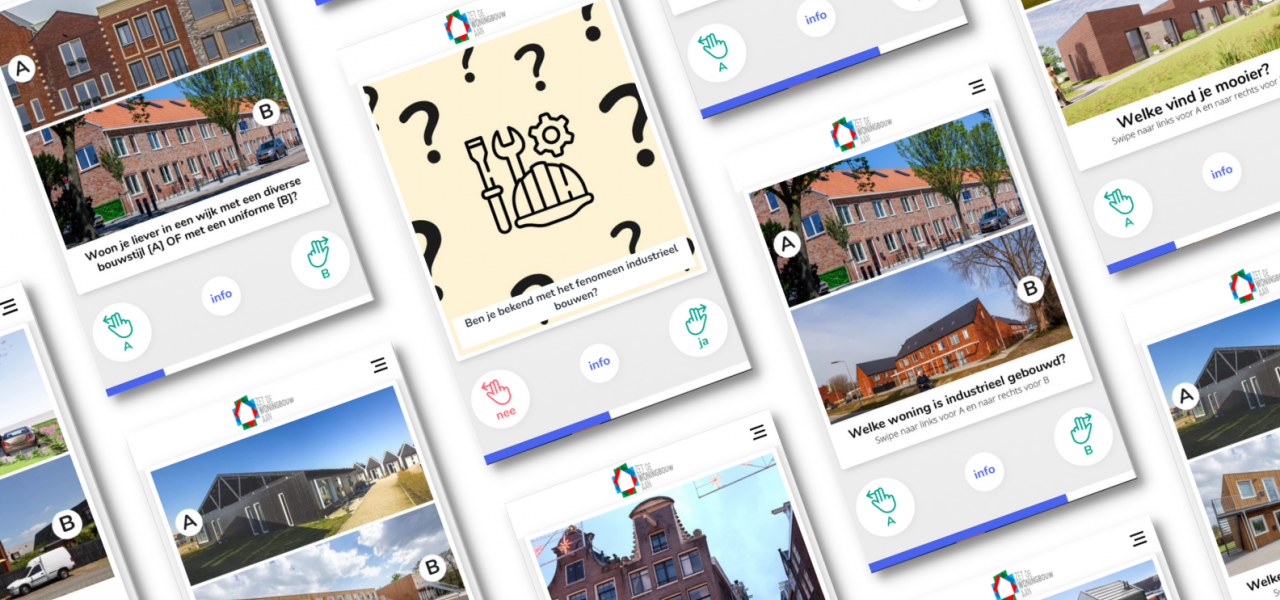 De Bouwcampus test kennis van industriële woningbouw met onlinetool SWIBO